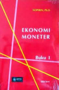 Image of Ekonomi Moneter : Buku 1