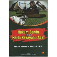 Image of Hukum benda dan harta kekayaan adat