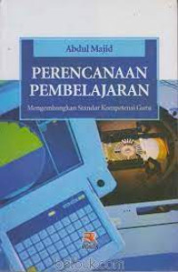 Image of Perencanaan pembelajaran : mengembangkan standar kompetensi guru