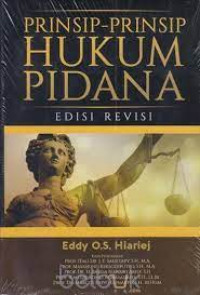 Image of Prinsip-prinsip hukum pidana