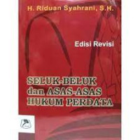 Image of Seluk beluk dan asas-asas hukum perdata