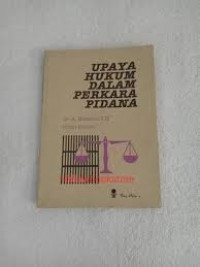 Image of Upaya Hukum Dalam Perkara Pidana