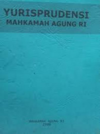 Image of Yurisprudensi Mahkamah Agung RI